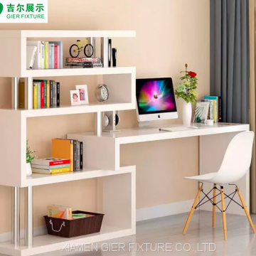 Office Desk Home Furniture Studying Desk Writing Table for Student With Bookshelf photo-4