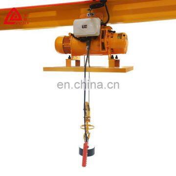 Not easily damaged 1-20 tons with wire rope hoist for using workshop