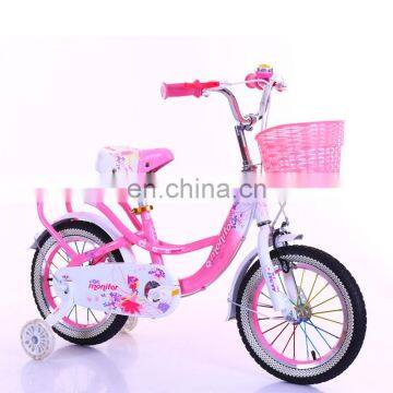 High Quality One Set Rear Carrier Kids Bike for Girls / Alloy Rim Kids Bicycle /Beautiful Girls Children Bike photo-2