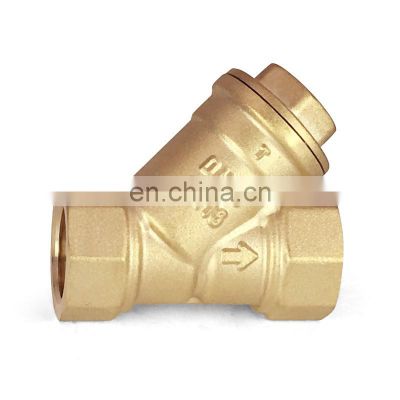 1/2" Inch Safe high quality brass strainer check valve price list