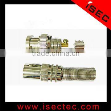 BNC male connector(Screw type) CCTV camera accessory to rj45 balun converter