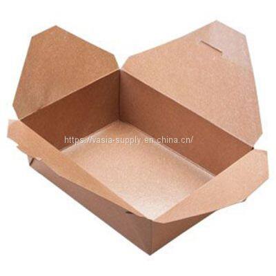 Restaurant Use Customized Fast Food Packaging Take Out Fast Food Box Disposable Food Containers
