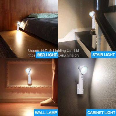 LED Night Light Home PIR Motion Sensor Night Light USB Rechargeable Wireless Table Lamp Bedroom Cabinet Wardrobe Stairs Lighting photo-5
