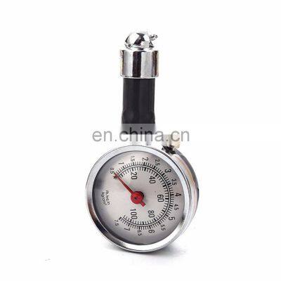 Car Tire Pressure Table can be deflated  Metal High Precision 360 Degrees Rotation Monitoring Gauge With Shockproof Cover