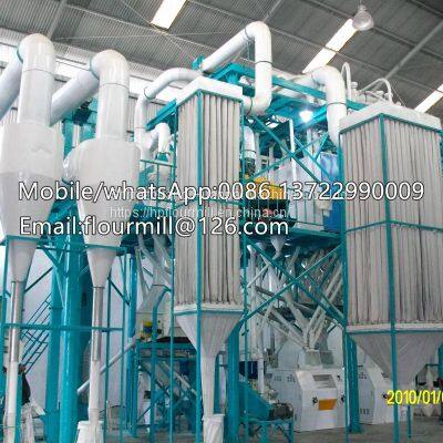 Customize 100T Maize Corn Flour Making Machine Ugali Nshima Fufu Production Line Semolina Machine photo-2