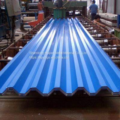 Color Coated Corrugated Board Prepainted Galvanized Corrugated Roofing Steel Sheet