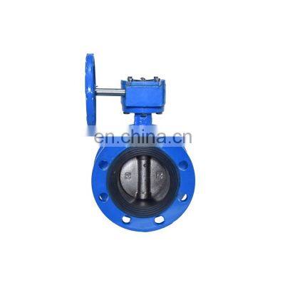 Tyco China Manufacturer  Worm Gear Flange Type Butterfly Valve Price