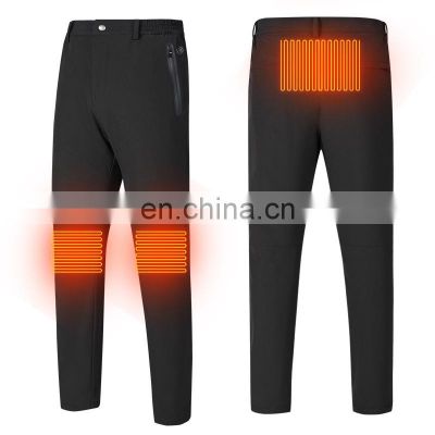 New smart constant temperature knee pad heating pants winter lovers plus velvet thickening men and women heating pants