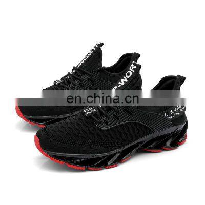 Factory Outlet 2021 Christmas Men's Fashion Lightweight Men's Color Stitching Breathable Customized Casual Running Sneakers