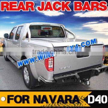 REAR JACK BUMPER BARS FOR NISSAN NAVARA D40 2006-2011 BARS