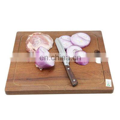 Eco friendly wooden chopping cutting board for fruit