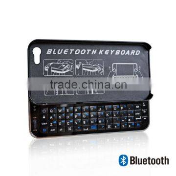 portable design For IPhone5 wireless keyboard,mini sliding bluetooth keyboard for Iphone5