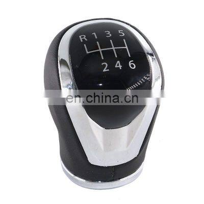 6 speed Leather Car Gear Shift Knob Boot Cover Handle Case Collar For Nissan Qashqai J11 X-Trail T32