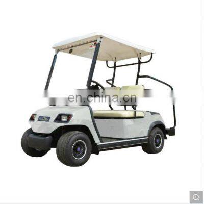 Electric 2 seats golf cart used for shopping