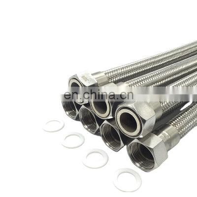 304/ 316 Stainless Steel Flexible Braided Metal Plumbing Hose