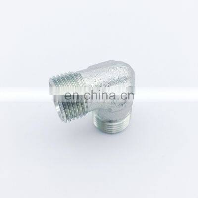 High quality galvanized steel hydraulic fittings male connector pipe fitting