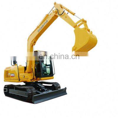 2022 Evangel High Power Diesel Engine 6T Shantui Hydraulic Rc Hydraulic Mulcher Crawler Excavator With Ce