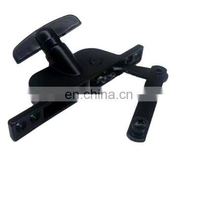 Hot Selling Louver Flat Open Black Powder Coated Aluminum Material Window Operator