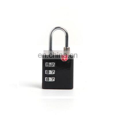 Wholesale 3 Digit Combination TSA Customs Code Lock Safe Padlock For Travel Luggage photo-2