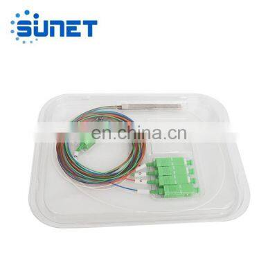 Предложение sc/upc или sc/apc для выбора, мини-плата управления 1x4, разветвитель в стальной коробке PLC с 4 выходами, модель photo-3