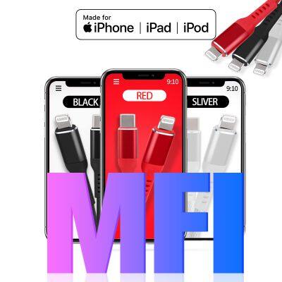 Original Apple Lightning to Usb Type-c Mfi Iphone x Cable Braided Fast Charge 2 m photo-2