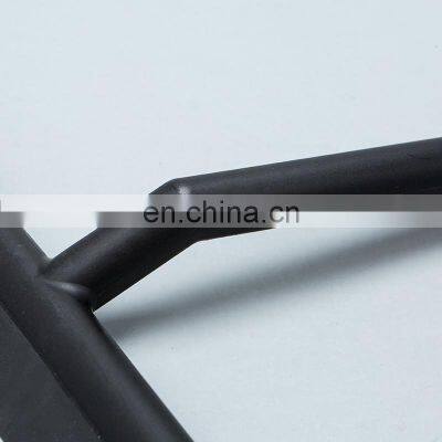 Household Plastic PP/TPE Black Window Cleaning Shower Squeegee Cleaner Wiper Tool Set With Suction Cup Hook photo-3