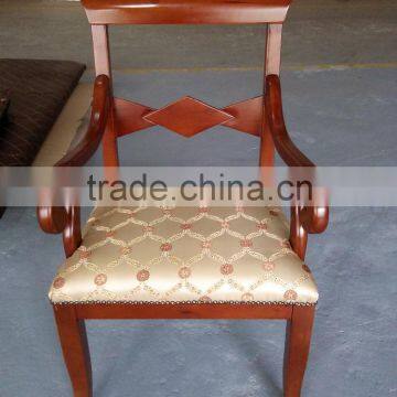 New Antique Wooden Dining Chair Hotel/home Used Relaxed Chairs photo-3