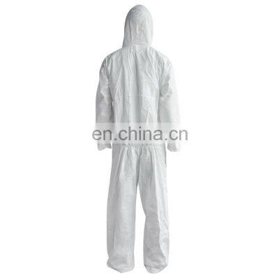 Industry Disposable Coverall Chemical Resistant Waterproof Coverall Suit Protect Clothing photo-3