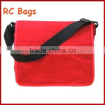 Red promotion shoulder bag for yong girls