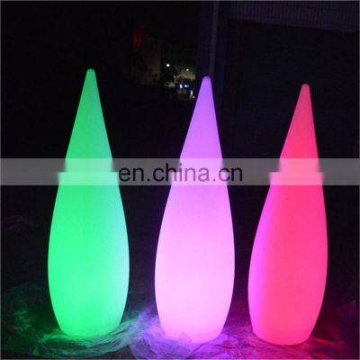 Wireless Waterproof Outdoor Christmas Festival color change battery powered led lounge floor lamp for events wedding