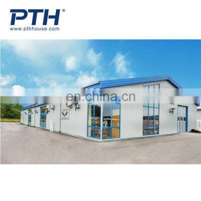 Low Cost Prefabricated Double-C Steel Structure Warehouse High Quality Durable Construction photo-1