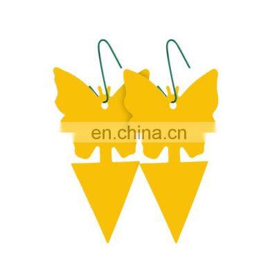 Non-toxic Houseplant  Fungus Gnat Traps Killer for Bugs Fruit Fly Sticky Strips Protect Plant Sticky Trap
