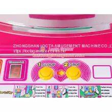 Guangdong Zhongshan Tai Le Play Children's Carnival Indoor Video Games Digging Pond Machine Blue Six Generation Sugar Grabbing Machine Excavator Amusement Equipment photo-3