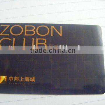 ZOBON CLUB membership card