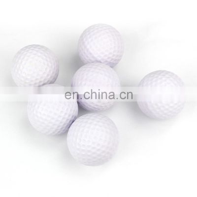 Custom Logo Golf Practice Balls 42mm Pink Practice Golf Balls Custom Packaged Solid Golf Balls