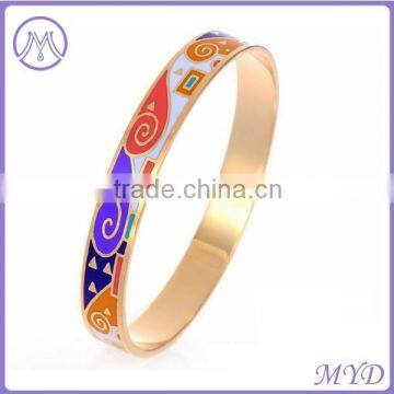 Newest style colorful womens stainless steel bracelets