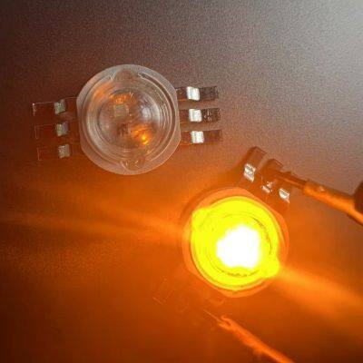 Ultra High Brightness LED Bead Yellow LED Light Emitting Diode 5MM Round Head Traffic Signal Dedicated Red Light photo-5