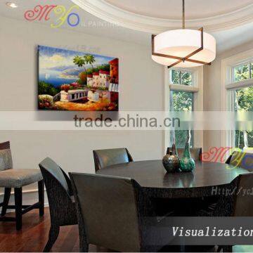Waterproof Material Mediterranean Oil Painting photo-5