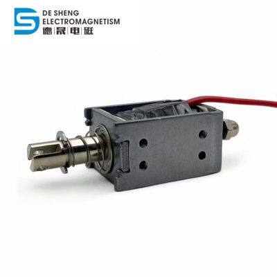 Dc 12v Electric Solenoid Return Push Pull Linear Electromagnet Long Stroke Push-pull Type Solenoid photo-4