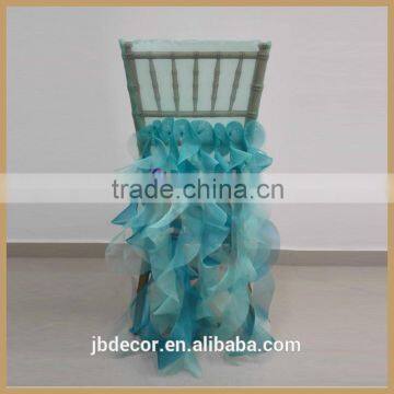 C186C Jenny Bridal Fancy Turquoise Chiavari Chair Cover for Wedding Quality Choice photo-3