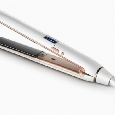 Electric Clamp Straight Roll/dual-purpose Air Bangs Curls With Inner Buckle Straightener/ironing Board Straight Clip/curling Iron（Wechat:13510231336）