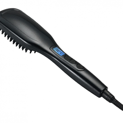 Straightening Comb with Volume/Touchscreen Temperature Control Ceramic Straightener（Wechat:13510231336）
