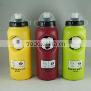 FOOTBALL EYES INSTERT PE BOTTLE/ FASHIONABLE WATER BOTTLE