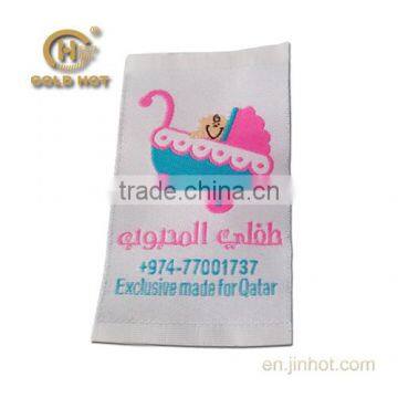 cheap clothing label care label for garment