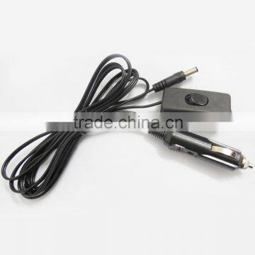 12v dc cigarette lighter adapter 2.1mm dc connector