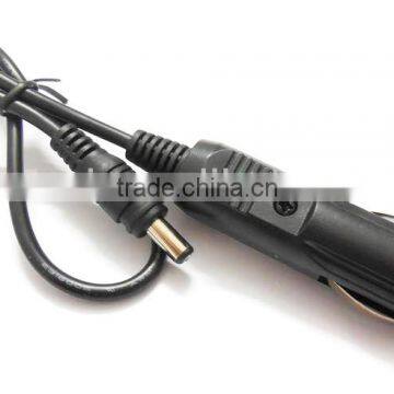 DC Car Charger Adapter Cable With LED Light