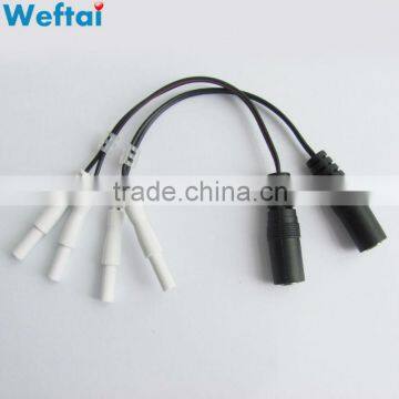 High Quality 2mm Splitter TENS Cable Brand New