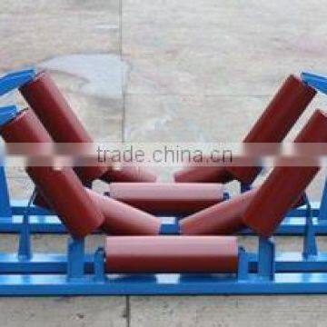 china supplier colorful 89*1200 conveyor belt carrier rollers for sea port