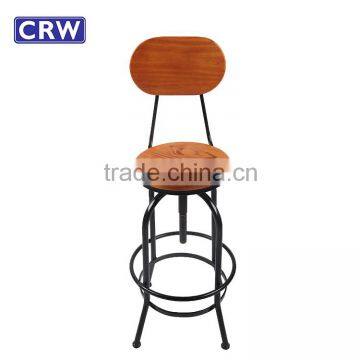 RE-1536 Wholesale Bar Stool Industrial Furniture Vintage photo-4