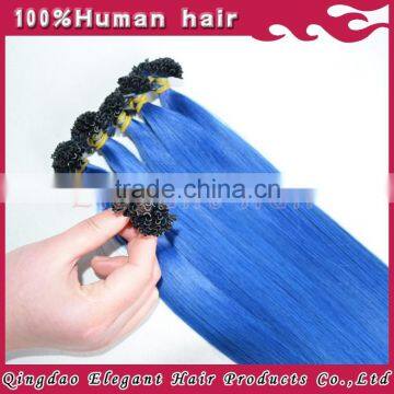 Top quality  European remy u tip keratin human hair extension